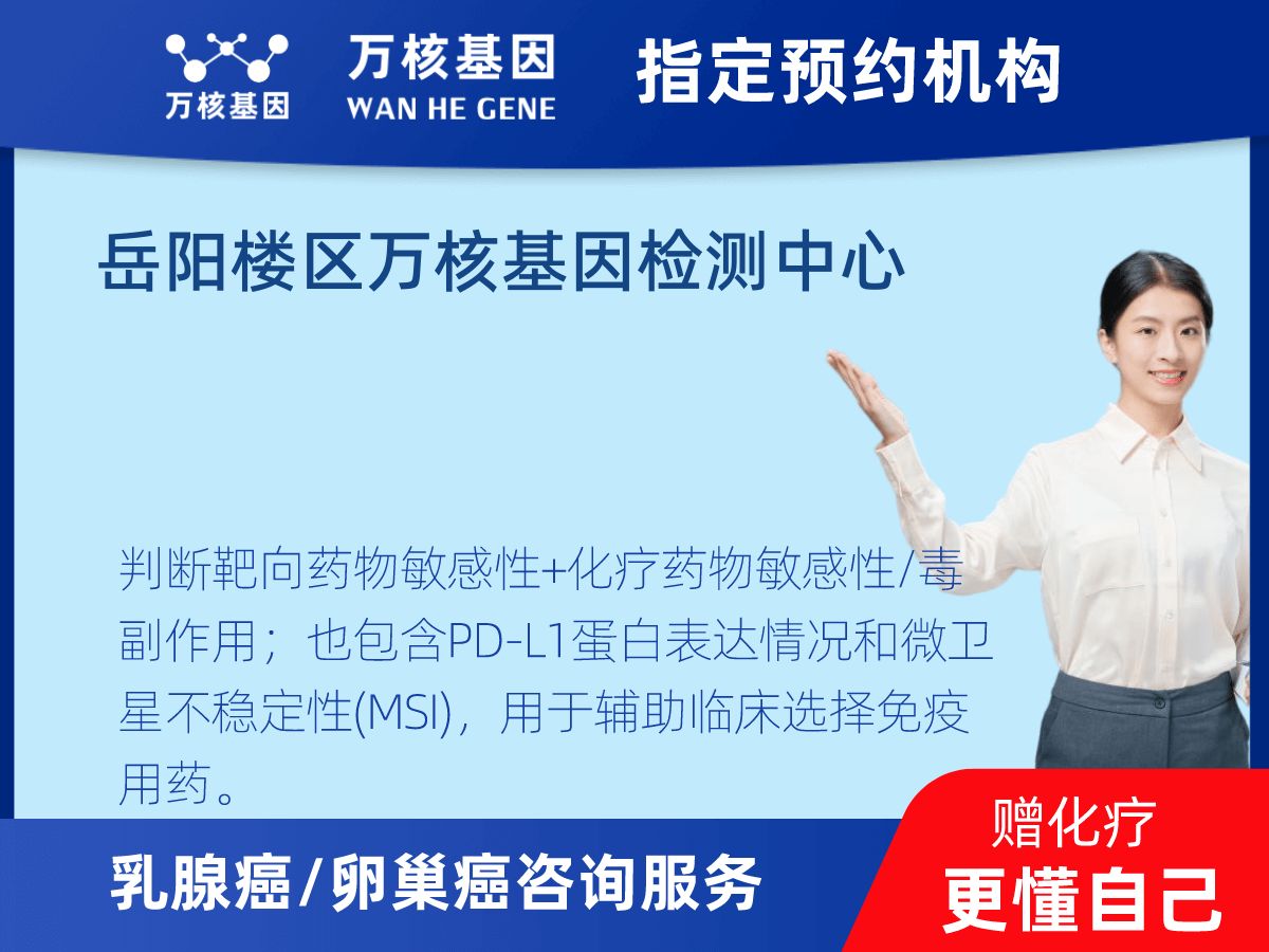 乳腺癌/卵巢癌靶51基因檢測